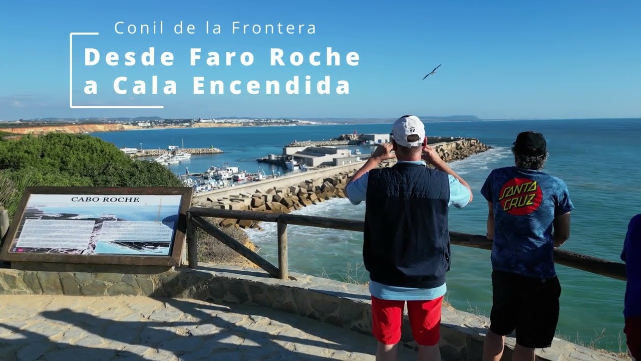 Sendero desde el faro roche a cala encendida