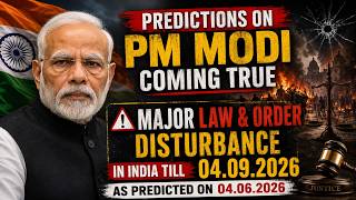 Massive Protests and Law & Order Degradation in India till 04.09.26 - as Predicted on 04.06.26 #modi