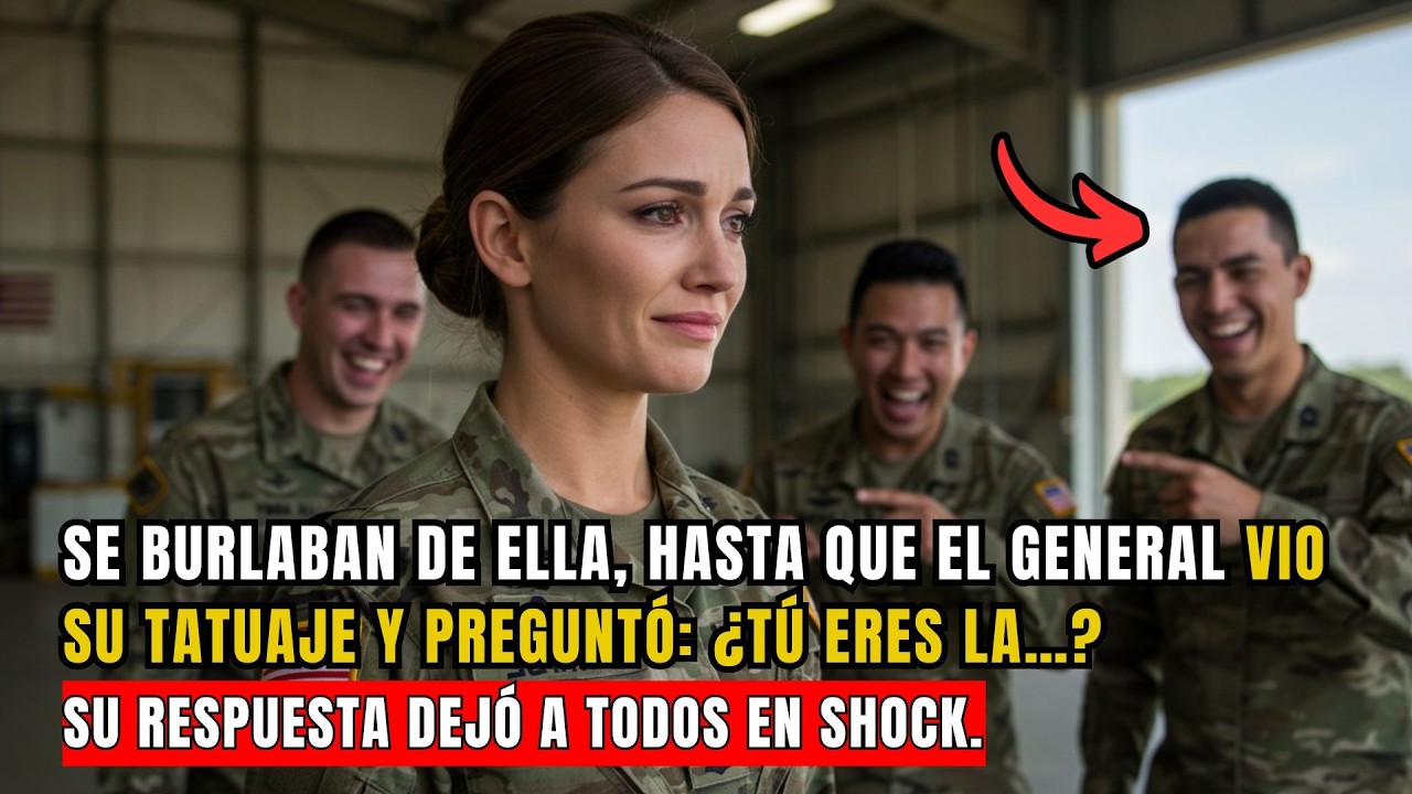 Ella era humillada diariamente por los soldados, hasta que un tatuaje secreto reveló la verdad