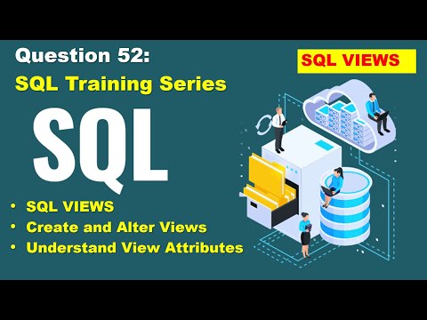 SQL query practice of real business scenario, step to step tutorial, question 52, SQL Views
