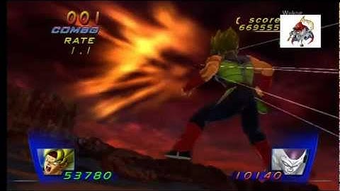 Super Saiyan Bardock Gameplay vs Final Form Frieza | Chaospunishment