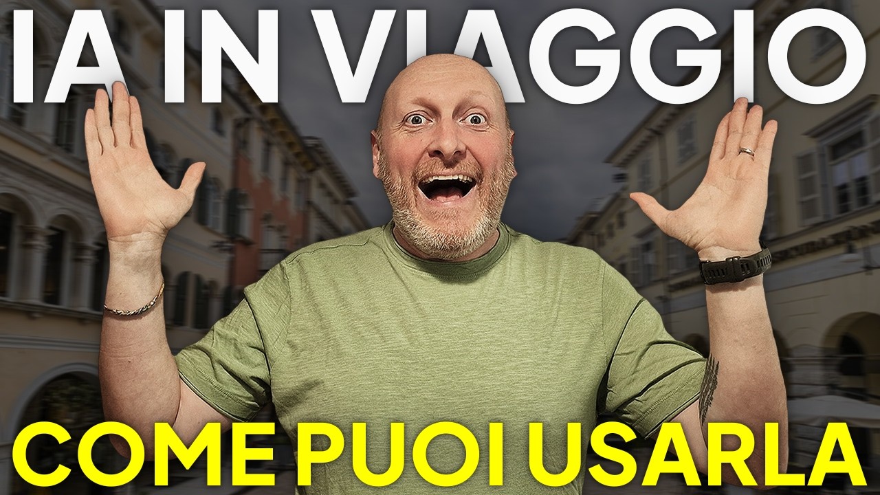 10 MODI per utilizzare l'AI per i  VIAGGI nel 2026