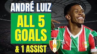André Luiz - All 5 Goals & Ists For Estrela Da Amadora Skills & Highlights
