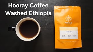 Hooray Coffee Lab Review Burnaby BC - Washed Ethiopia Qunqana