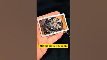 Mặt Thắt Lưng Bạc Bọc Hoá Thạch #vangbaclehieu #mặtthắtlưngbạc #bạcnguyênchất #thủcông