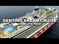 Tour at genting dream cruise singapore an affordable but luxurious cruise in asia  complete tour