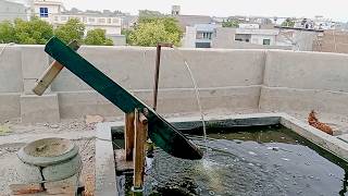water Powered pounder corn mill LIVE