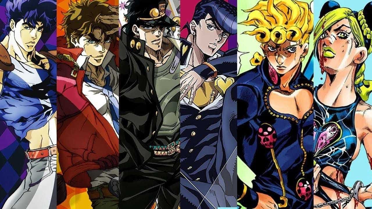All jojo openings, but they're mixed up