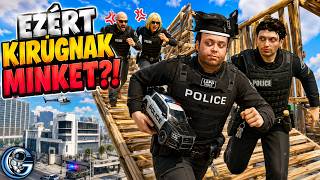 GTA RP - SZÖGESDRÓT SKYBASE?!😭 | LENNY & SZALÁMI: A PD LEGKRETÉNEBB DUÓJA! #6