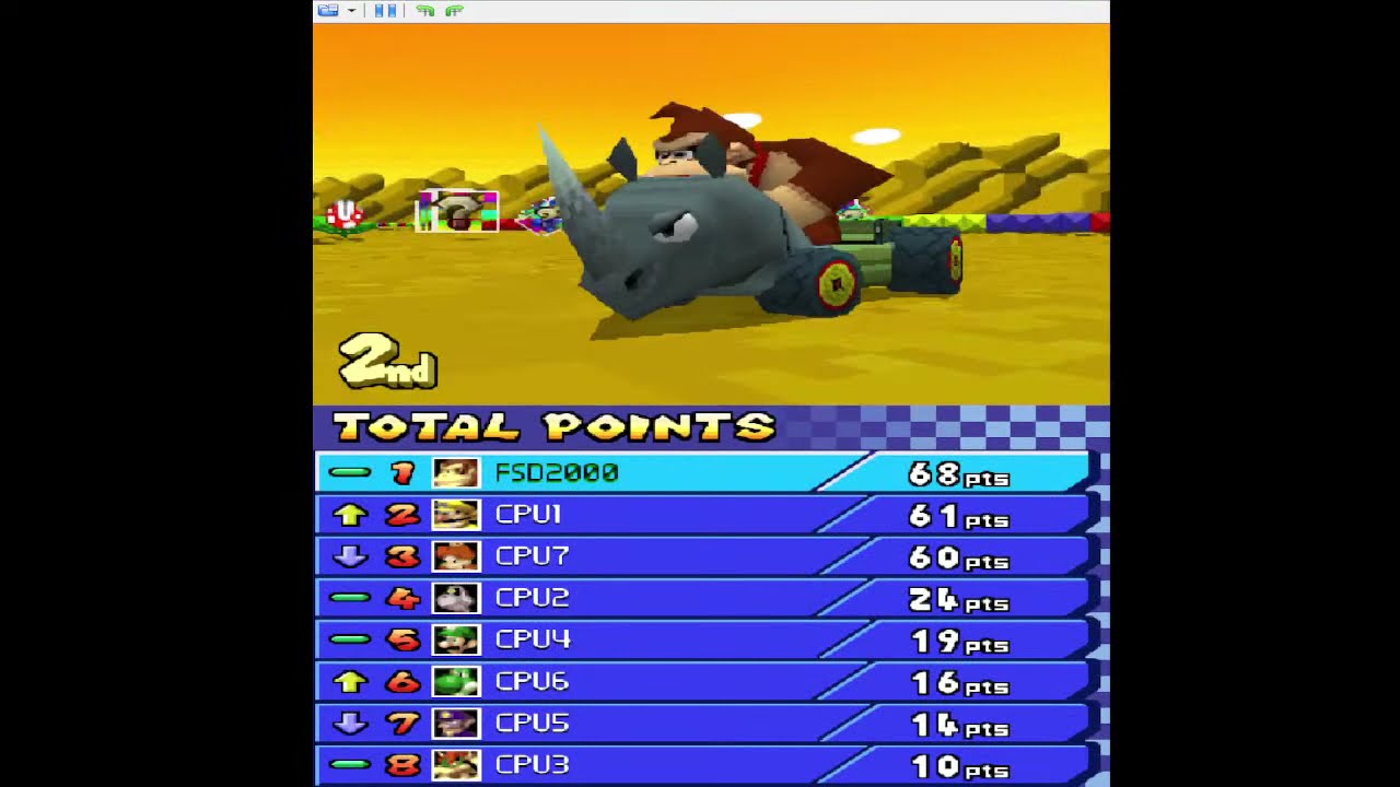 MARIO KART DS (NDS) ALL CUP TOUR 150CC  11-21-21 #gaming #nds #mariokartds #kartracing #nintendo