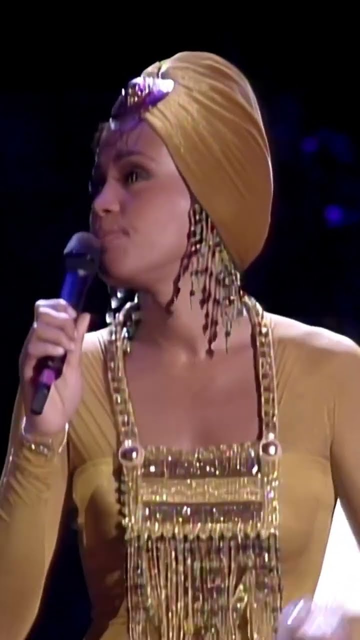 Whitney’s gets emotional during “Love Is”