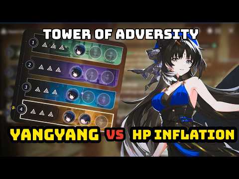 Beating HP Inflation with YANGYANG S6R1 in Tower of Adversity - Wuthering WAVES 3.4