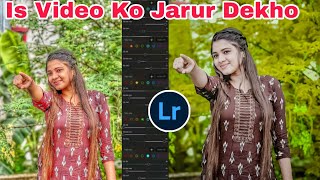 Dark orange tone Lightroom photo editing | Lightroom photo editing kaise kare | Lr photo Editing