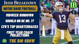 Notre Dame Midweek Rundown - Should ND Be Ranked No. 1, Top QBs in 2026 and More