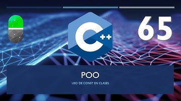 Curso C++. Uso de "const". Vídeo 65
