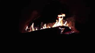 ?Bonfire with Burning Logs?