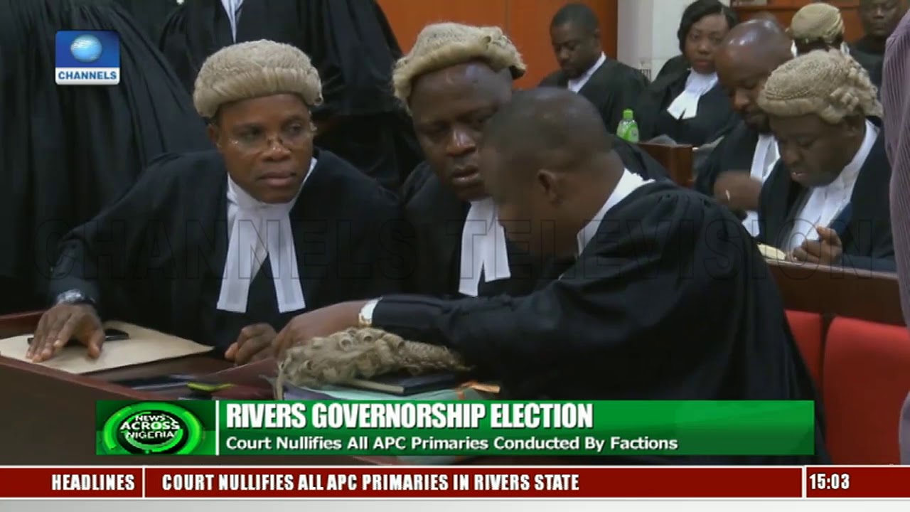 Court Nullifies All APC Primaries Conducted By Factions In Rivers