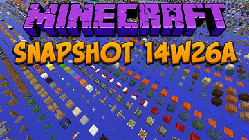 Minecraft 1.8: Snapshot 14w26a Debug Mode & Replace Item Command