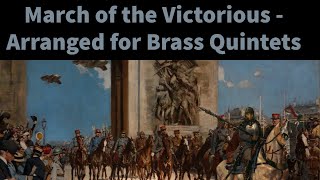 March of the Victorious - An Arrangement for Brass Quintets
Hello everyone! This is a new and kinda new piece. This is an arrangement of the march I did last week except this is for Brass Quintets. I had fun writing this arrangement and I would like to do another one of this piece again in the future but except for full orchestra or concert band in the future.
If you all enjoy this, please let me know! All feedback is greatly appreciated and make sure to stay tuned for next week (or the week after) when I come out with a original Woodwind Quintet! Thank you all for watching and have a great day!
Instrumentation:
Trumpet in Bb 1
Trumpet in Bb 2
French Horn
Trombone
Tuba
Written with Finale V26
Email Me: reedbensoncompositions@gmail.com
SoundCloud: https://soundcloud.com/reed-benson
Facebook: https://www.facebook.com/reedbensoncompositions/
Instagram: https://www.instagram.com/reed_benson_compositions/
Twitter: https://twitter.com/reedbenson2015
My Game Clips Channel: https://www.youtube.com/channel/UCaq_w5l75rVurauBp90cPeg
My Streams/Commentary/Walkthroughs Channel: https://www.youtube.com/channel/UCqBj8DPaK2gkN8SQBFMKLtg
#original #composition #originalcomposition #music #new #newmusic #originalmusic #newcomposition #brass #quintet #brassquintet #arrangement #originalarrangement #march #piano March of the Victorious - An Arrangement for Brass Quintets