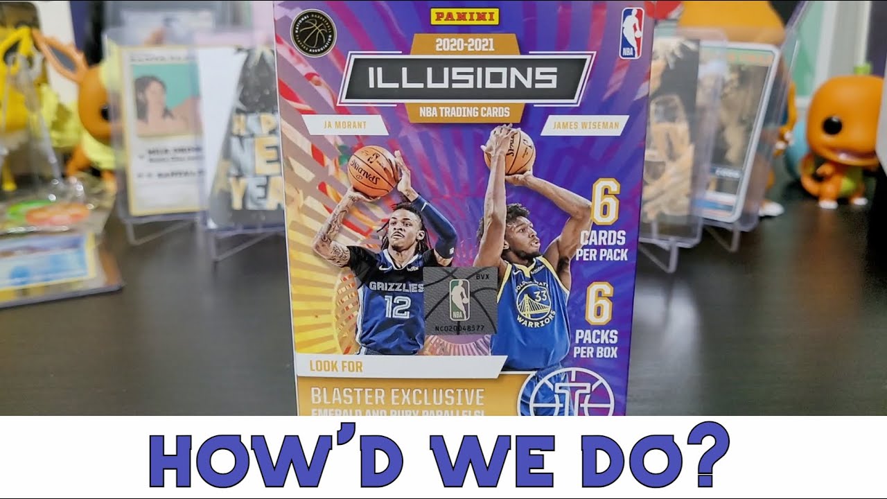 2020-21 Panini Illusions Basketball Blaster Box