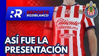 Se presentó el nuevo jersey de las Chivas | Reporte Rojiblanco