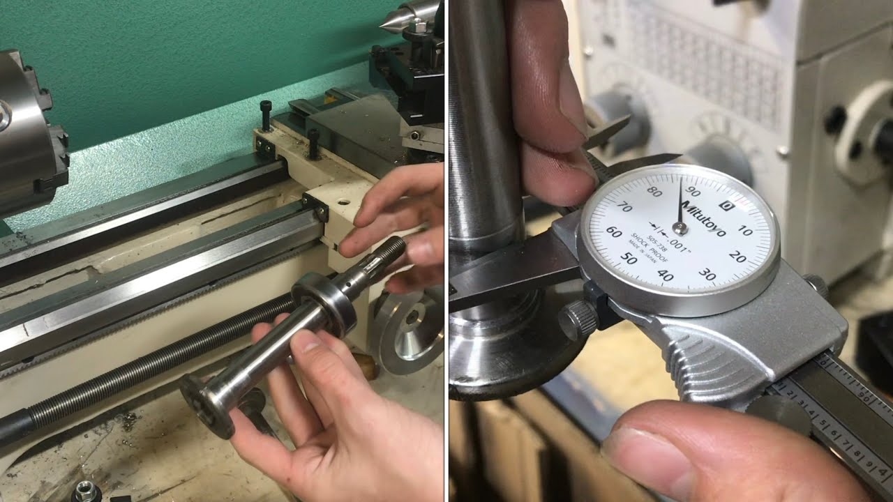 how to cut “precision” interference PRESS FIT on a metal lathe (grizzly go752z)