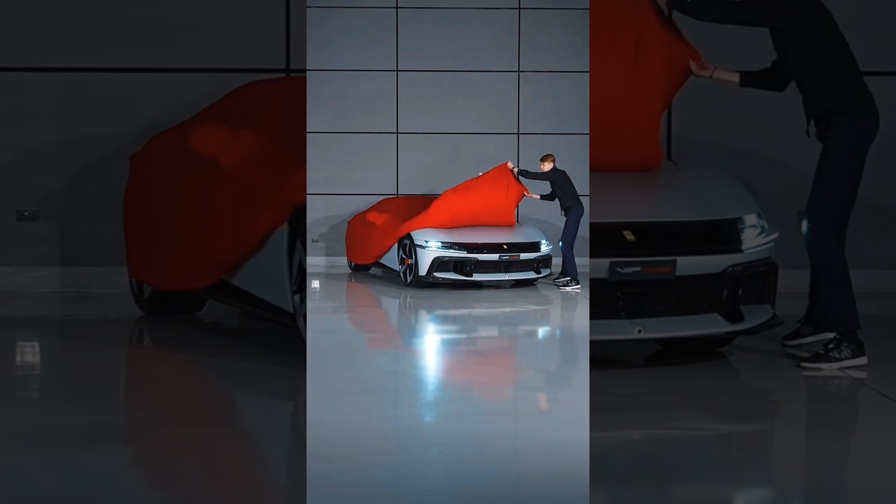 Ultra premium showroom delivery of ferrari 812 🚚♥️ 