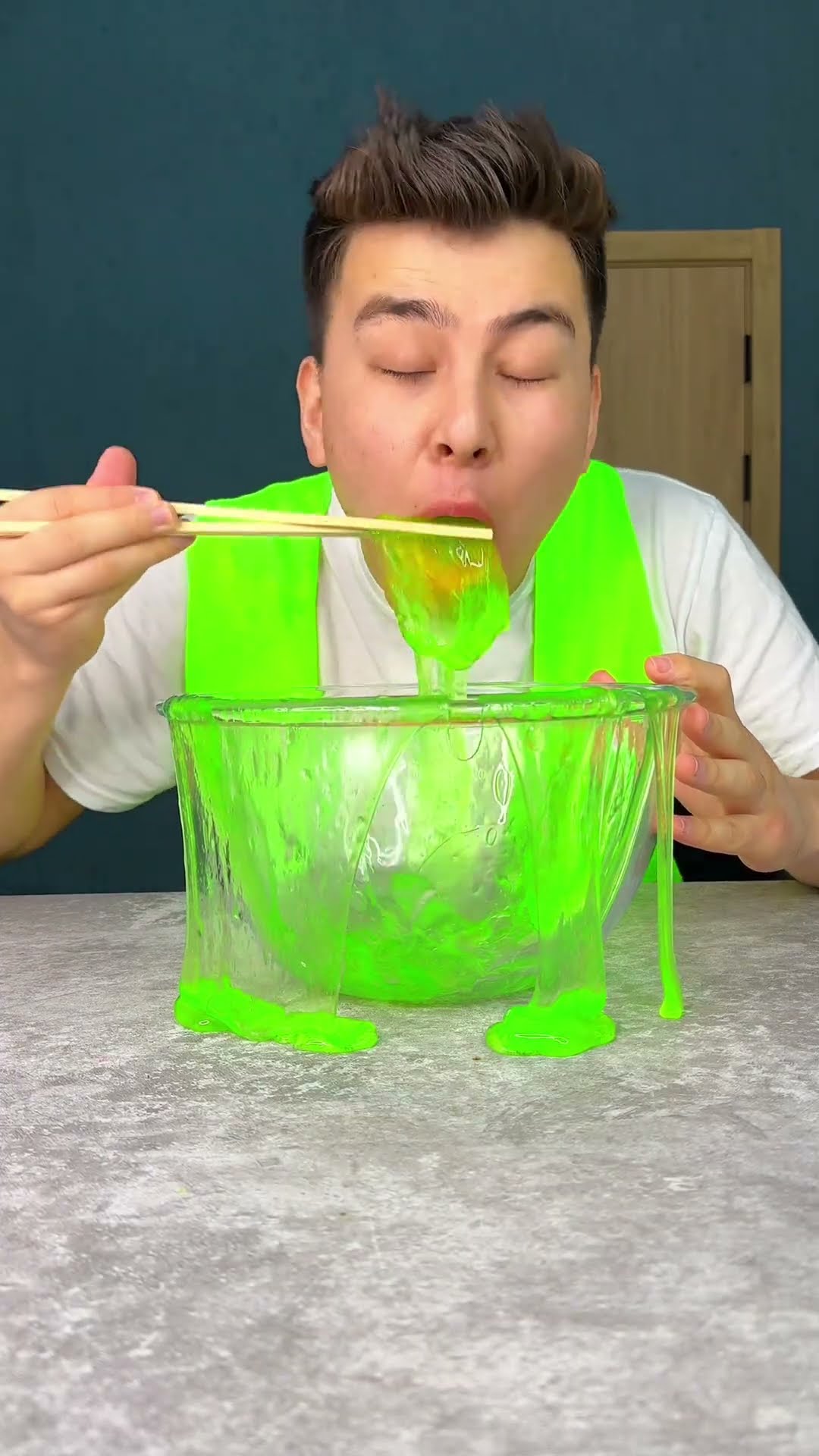 don't eat everything in a row ?