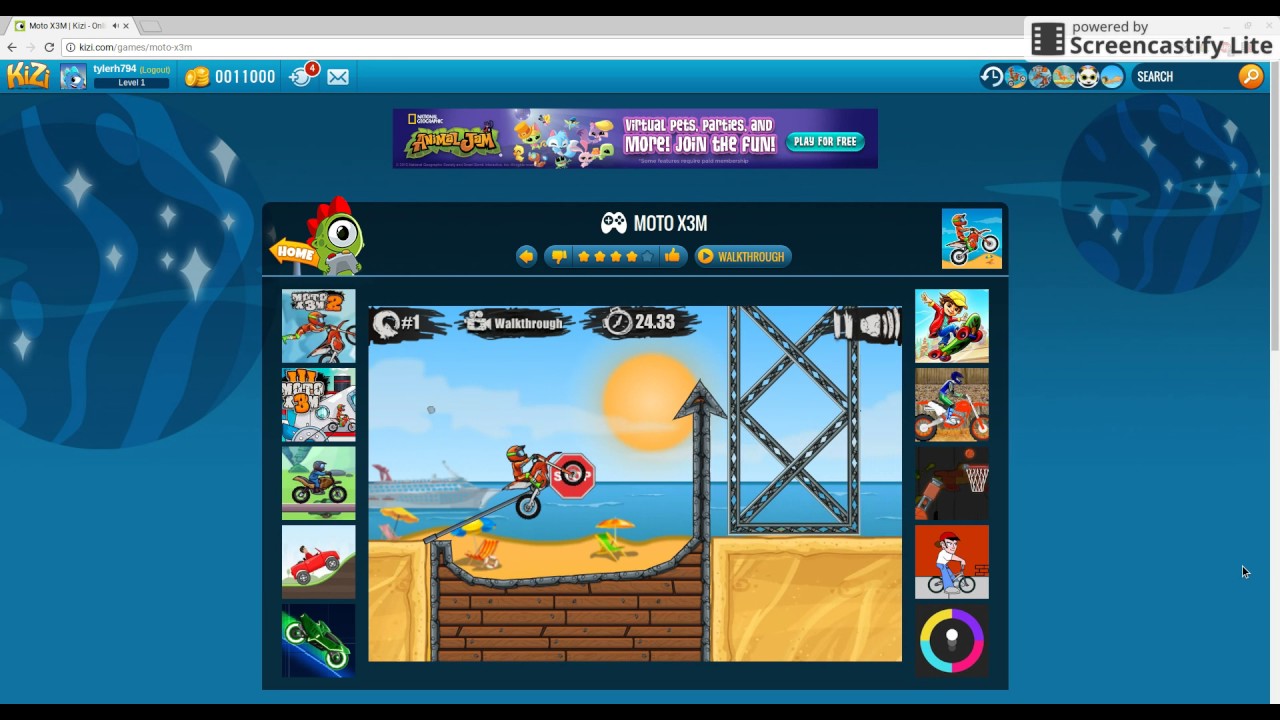 bike games on kizi YouTube