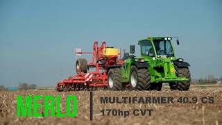 AGROPROMAG Test Merlo Multifarmer 40.9CS 170HP + Beyne Terradisc