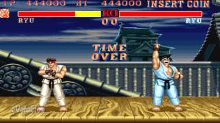 Street Fighter II Turbo (Arcade) Ryu run-through (60FPS)