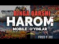 XAROM MOBIL O'YINLAR😱 ISLOM DINIGA QARSHI O'YINLAR🕋 ХАРОМ УЙИНЛАР ИСЛОМГА КАРШИ УЙИНЛАР😱