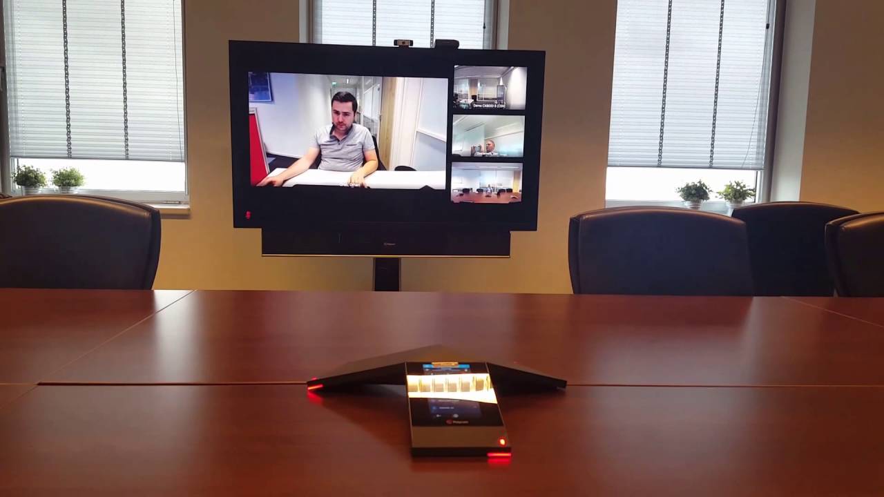 Polycom Trio 5.4.4 - Gallery View - Skype UI