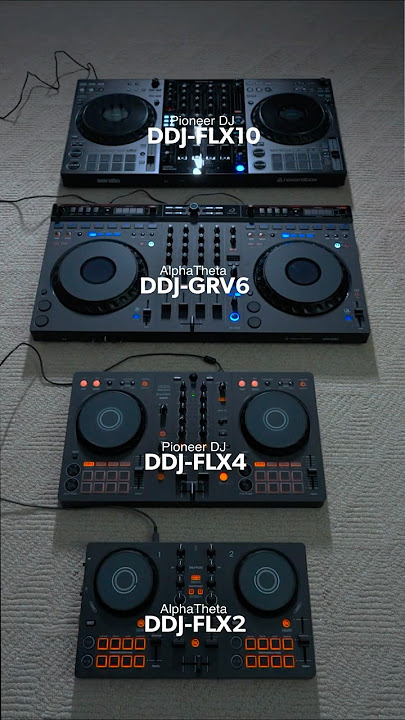 Which of these 4 DJ controllers works for you?