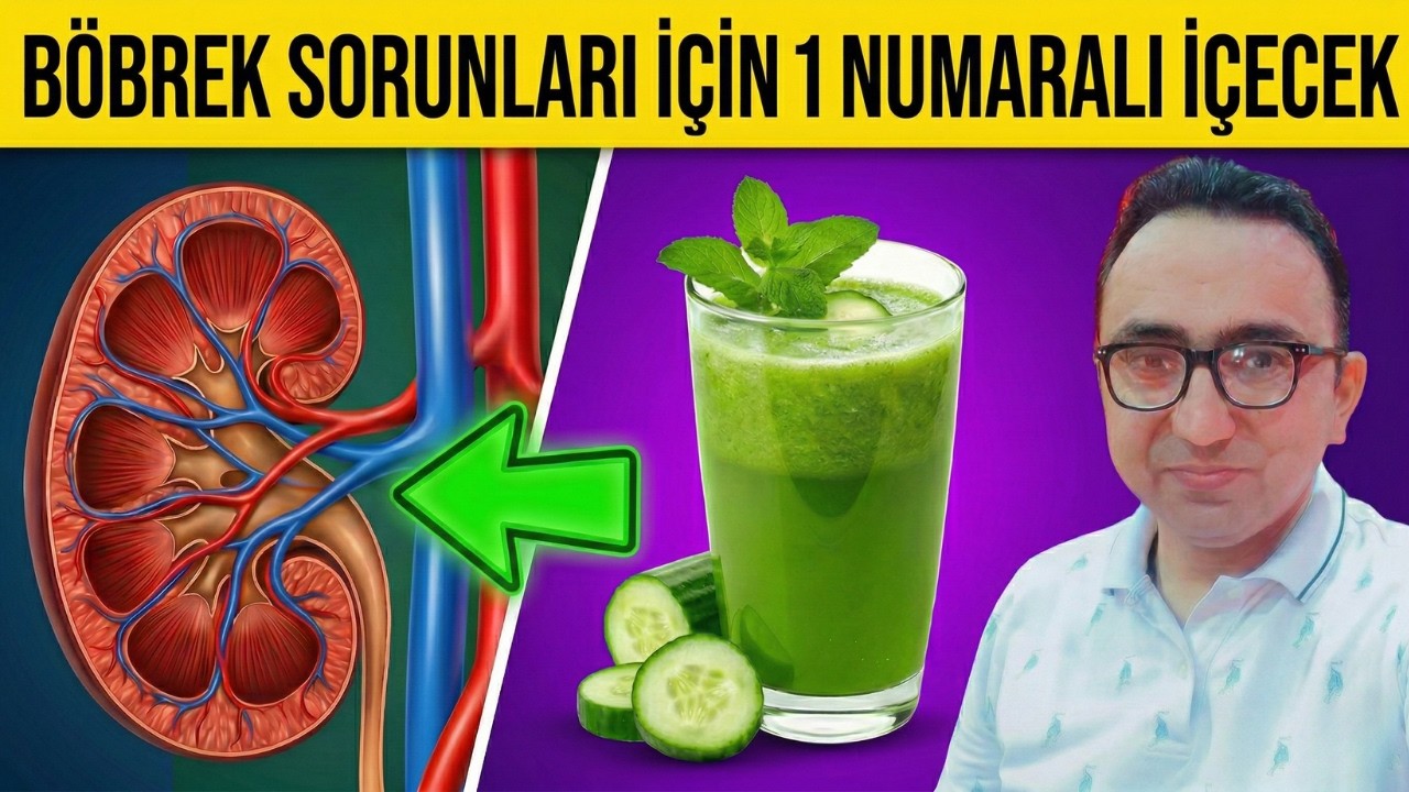 Toksinleri Atmak ve Böbrekleri Anında Temizlemek İçin En İyi İçecek!