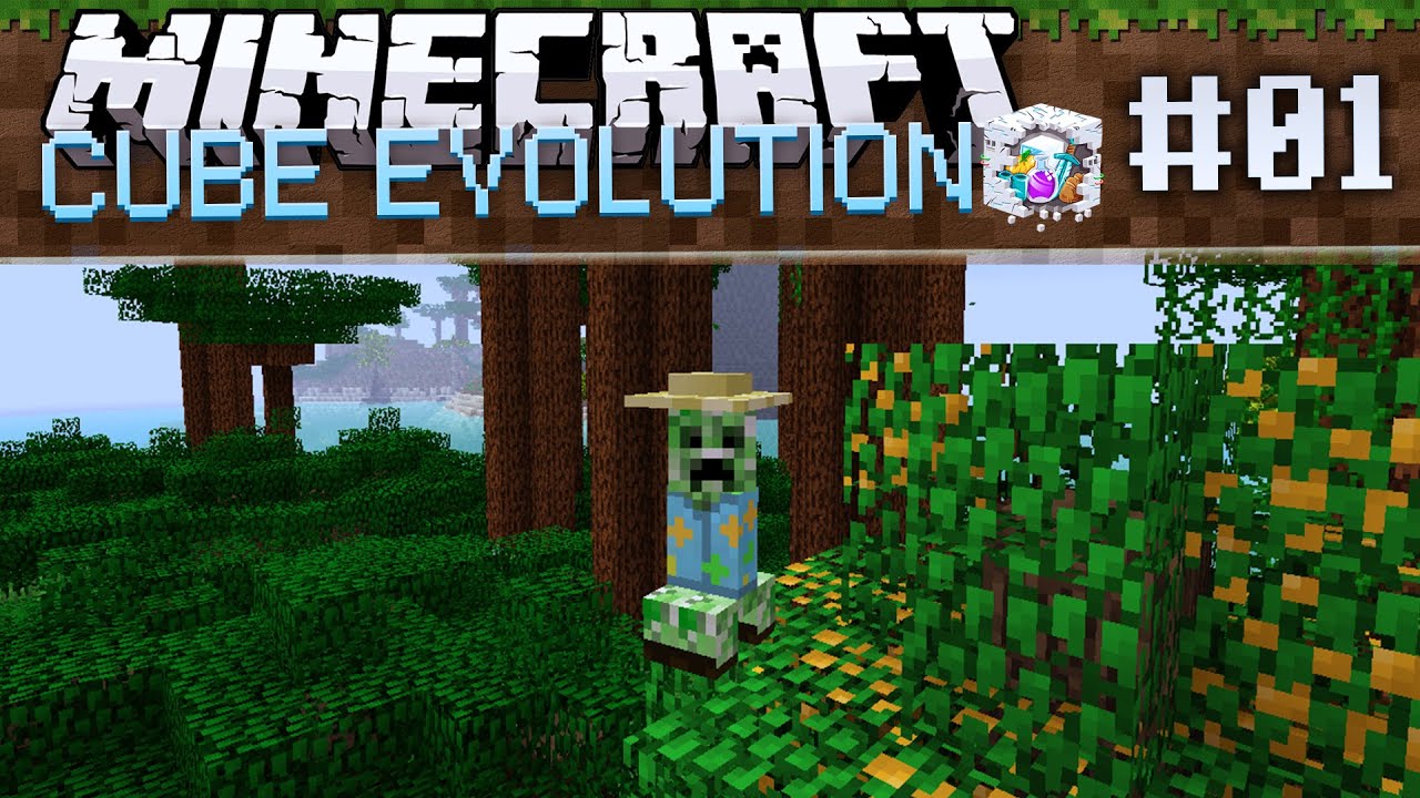 Minecraft Cube Evolution: Tropical Paradise! - Ep 1