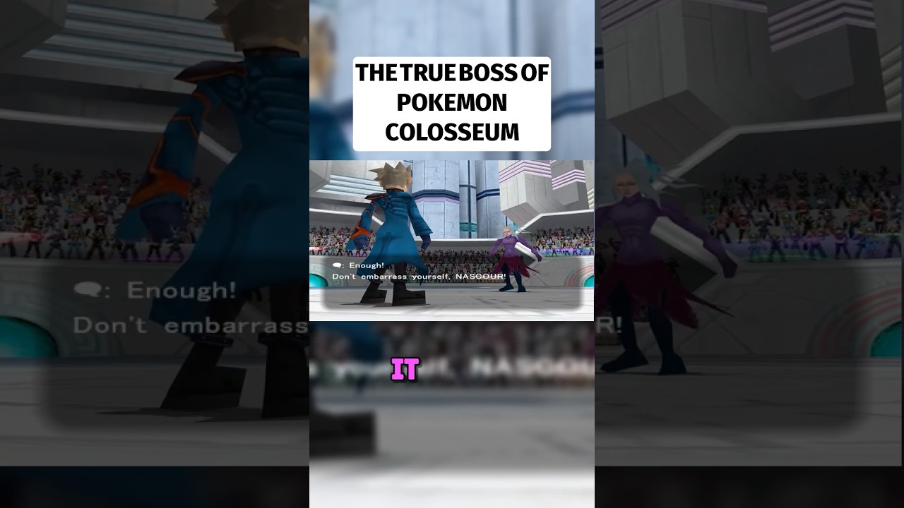 The TRUE BOSS of Pokémon Colosseum