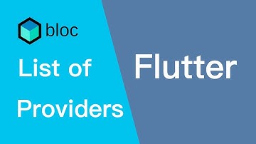 Flutter BLoc List of Providers
