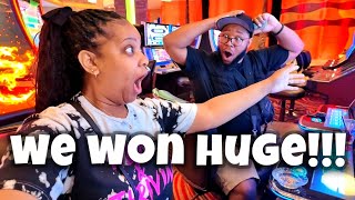 We Found The Loosest Slot In Las Vegas And Won Huge!!