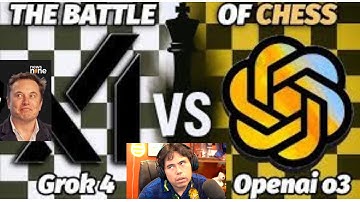 🤖 AI Chess Showdown: OpenAI 3 DESTROYS Grok 4 in 4-0 Final!