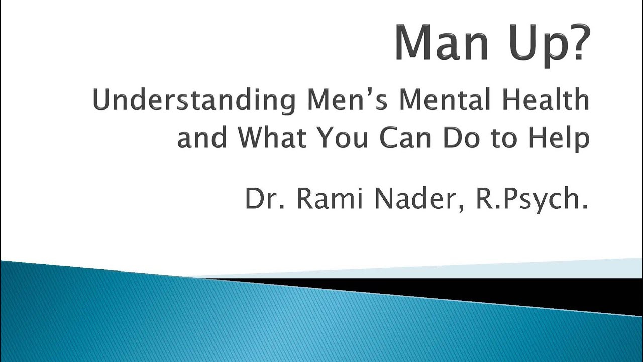 What’s So Special About MEN’S MENTAL HEALTH? | Dr. Rami Nader