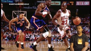 1993 NBA ECF Chicago Bulls vs NY Knicks Game 6 HIGHLIGHTS (REACTION) SCOTTIE PIPPEN WENT OFF AGAIN?!