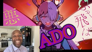 Reaction to 【Ado】逆光（ウタ from ONE PIECE FILM RED [日本字幕が含まれています]
