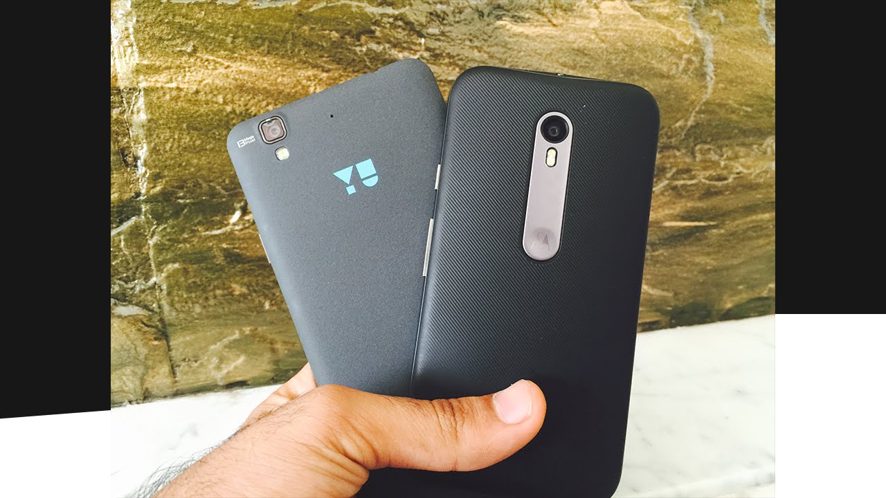Moto G3 vs Yu Yureka Plus! [along with Moto G3 waterproof test] | AndroTrix