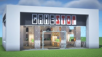 How To Build a GameStop - Minecraft Tutorial