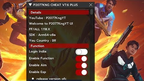 P2077kng CHEAT V7.6 PLUS mod menu ANTIBAN🟢