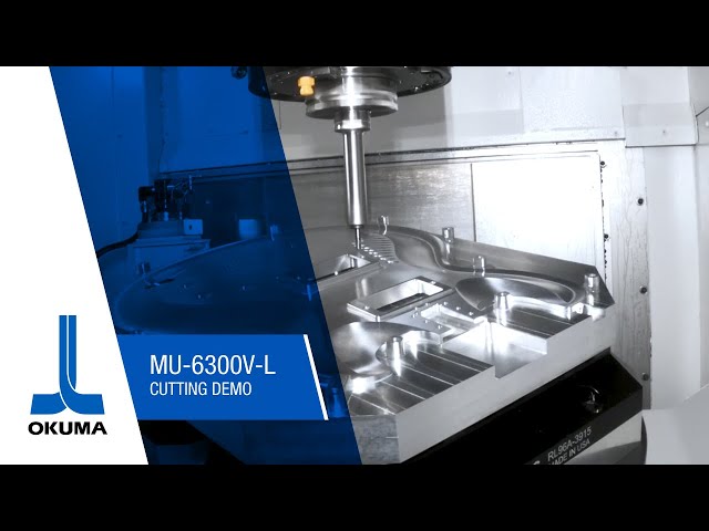 Shredding Metal With the Okuma MU-6300V-L - YouTube