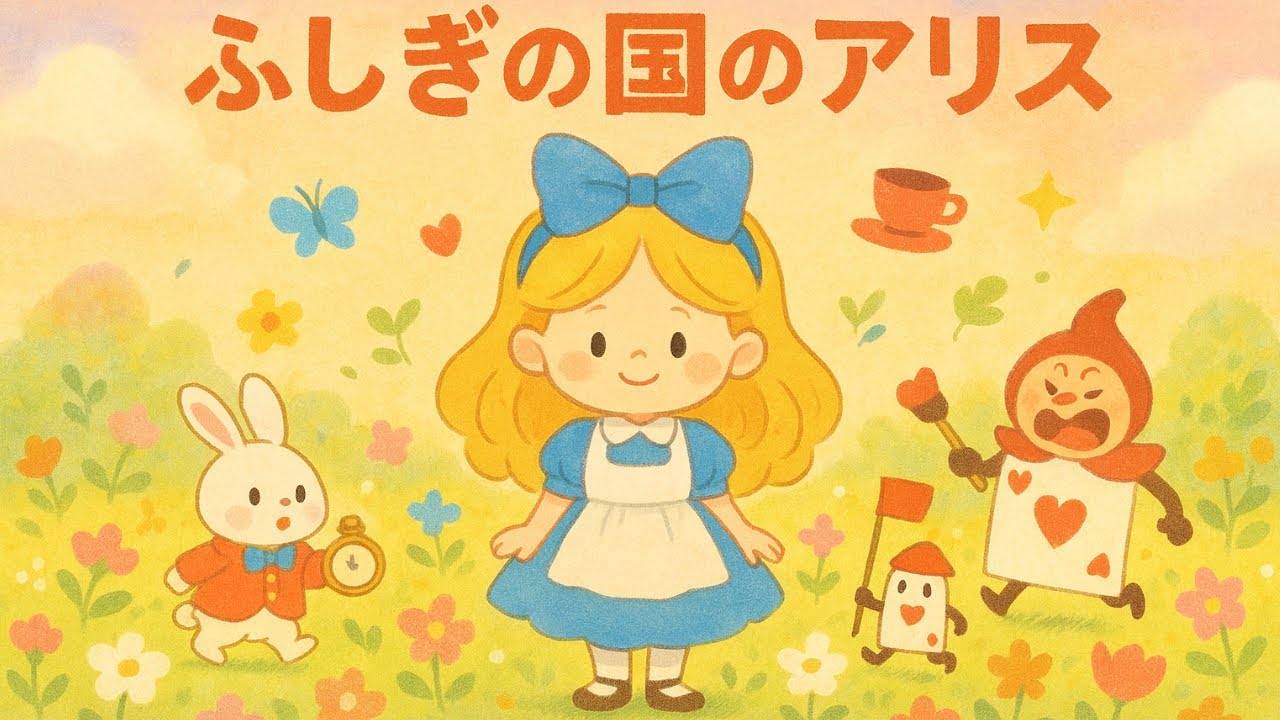 ふしぎの国のアリス【絵本読み聞かせ】 - YouTube