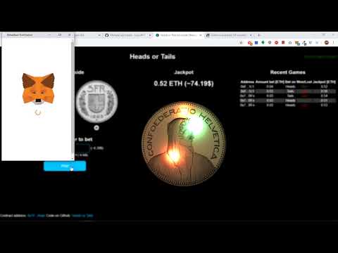 Heads Or Tails Ethereum dApp - How to use
