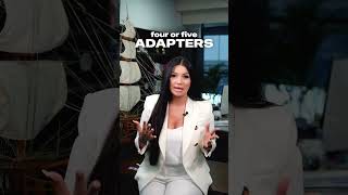 Always pack a universal travel adapter when you travel🔌